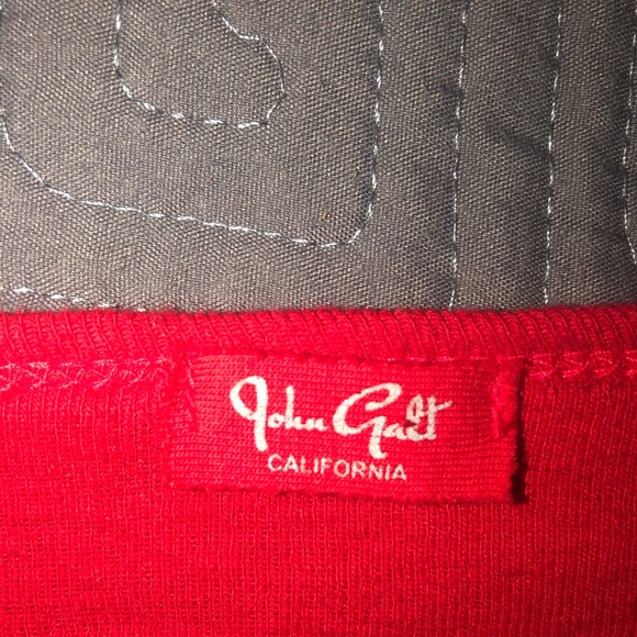 Red striped brandy Melville top - Picture 2 of 2